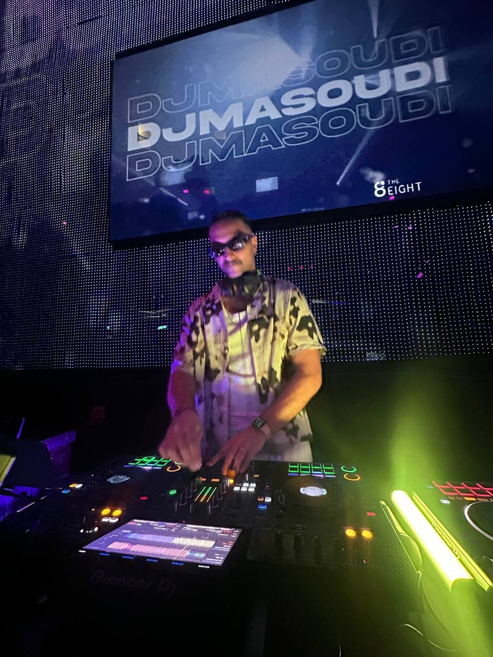 DJ Masoudi playing a club night